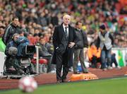 2 March 2010; Republic of Ireland manager Giovanni Trapattoni during the game. International Friendly, Republic of Ireland v Brazil, Emirates Stadium, London, England. Picture credit: David Maher / SPORTSFILE