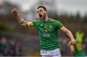 13 March 2016; Michael Newman, Meath, celebrates after scoring his side's first goal of the game. Allianz Football League, Division 2, Round 5, Meath v Tyrone. Páirc Táilteann, Navan, Co. Meath. Picture credit: Ramsey Cardy / SPORTSFILE