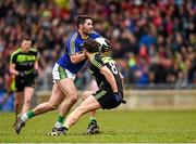 13 March 2016; Bryan Sheehan, Kerry, in action against Tom Parsons, Mayo. Allianz Football League, Division 1, Round 5, Mayo v Kerry. Elverys MacHale Park, Castlebar, Co. Mayo. Picture credit: Ray McManus / SPORTSFILE