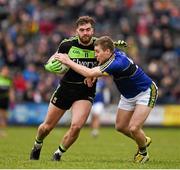 13 March 2016; Aidan O’Shea, Mayo, in action against Peter Crowley, Kerry. Allianz Football League, Division 1, Round 5, Mayo v Kerry. Elverys MacHale Park, Castlebar, Co. Mayo. Picture credit: Ray McManus / SPORTSFILE