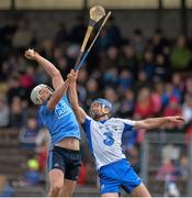 13 March 2016; Liam Rushe, Dublin, in action against Michael Walsh, Waterford. Allianz Hurling League, Division 1A, Round 4, Waterford v Dublin. Walsh Park, Waterford. Picture credit: Matt Browne / SPORTSFILE