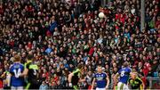 13 March 2016; A section of the 12,995 supporters, who attended the game, watch the action from the main stand. Alianz Football League, Division 1, Round 5, Mayo v Kerry. Elverys MacHale Park, Castlebar, Co. Mayo. Picture credit: Ray McManus / SPORTSFILE