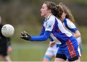 12 March 2016; Laura-Marie Maher, Mary Immaculate College Limerick. Giles Cup Final 2016 - St Patrick's College, Drumcondra v Mary Immaculate College, Limerick. John Mitchels GAA Club, Tralee, Co. Kerry. Picture credit: Brendan Moran / SPORTSFILE