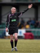 12 March 2016; Niall McCormack, Referee. Giles Cup Final 2016 - St Patrick's College, Drumcondra v Mary Immaculate College, Limerick. John Mitchels GAA Club, Tralee, Co. Kerry. Picture credit: Brendan Moran / SPORTSFILE