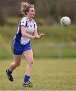 12 March 2016; Fiona Morrissey, Mary Immaculate College Limerick. Giles Cup Final 2016 - St Patrick's College, Drumcondra v Mary Immaculate College, Limerick. John Mitchels GAA Club, Tralee, Co. Kerry. Picture credit: Brendan Moran / SPORTSFILE