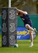 15 March 2016; Ireland's Jamie Heaslip during squad training. Carton House, Maynooth, Co. Kildare. Picture credit: Ramsey Cardy / SPORTSFILE