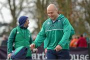15 March 2016; Ireland's Richardt Strauss arrives for squad training. Carton House, Maynooth, Co. Kildare. Picture credit: Ramsey Cardy / SPORTSFILE