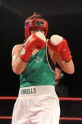 5 March 2010; Sinead Kavanagh, Drimnagh, Ireland, in action against Tetyana Ivashenko, Ukraine, during their women's 75kg special bout. National Men's & Women's Elite National Championships 2010 Finals - Friday, National Stadium, Dublin. Picture credit: Stephen McCarthy / SPORTSFILE