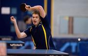 6 March 2010; Keith Knox, University of Ulster Jordanstown,  in action during the quarter-finals. Butterfly National Senior Table Tennis Championships, DCU, Glasnevin, Co. Dublin. Picture credit: Ray McManus / SPORTSFILE
