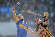 7 March 2010; Padraic Maher, Tipperary, in action against Eoin Larkin, Kilkenny. Allianz GAA Hurling National League, Division 1, Round 1, Refixture, Tipperary v Kilkenny, Semple Stadium, Thurles, Co. Tipperary. Picture credit: Ray McManus / SPORTSFILE