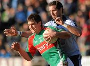 7 March 2010; Seamus O'Se, Mayo, in action against Darren Magee, Dublin. Allianz GAA Football National League Division 1 Round 3, Mayo v Dublin, McHale Park, Castlebar, Co. Mayo. Picture credit: Ray Ryan / SPORTSFILE
