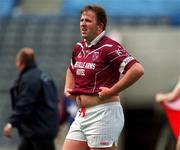 29 April 2001; Cork footballer Colin Corkery dejected after the Allianz GAA National Football League Division 2 Final match between Westmeath and Cork at Croke Park in Dublin. Photo by Ray McManus/Sportsfile