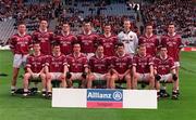 29 April 2001; The Westmeath team before the Allianz GAA National Football League Division 2 Final match between Westmeath and Cork at Croke Park in Dublin. Photo by Ray McManus/Sportsfile