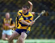 29 April 2001; Barry Murphy of Clare, in action against Michael Kavanagh of Kilkenny during the Allianz GAA National Hurling League Division 1 Semi-Final match between Clare and Kilenny at Semple Stadium in Thurles, Tipperary. Photo by Brendan Moran/Sportsfile