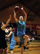 1 May 2001; Michelle Cleary of St Joseph's during the Cadbury's Time Out All-Ireland Girls Senior &quot;C&quot; Final match between St Joseph's, Stanhope St v Rathmore Community School at the National Basketball Arena in Tallaght, Dublin. Photo by Brendan Moran/Sportsfile