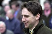 27 April 2001; Trainer Henry de Bromhead at Leopardstown Racecourse in Dublin. Photo by Matt Browne/Sportsfile