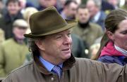 27 April 2001; Trainer Edward O'Grady at Leopardstown Racecourse in Dublin. Photo by Matt Browne/Sportsfile