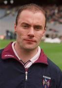 29 April 2001; Ger Heavin of Westmeath before the Allianz GAA National Football League Division 2 Final match between Westmeath and Cork at Croke Park in Dublin. Photo by Pat Murphy/Sportsfile