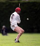 29 April 2001; Patrick Rohan of Kildare during the Guinness Leinster Senior Hurling Championship Preliminary Round match between Kildare and Meath at Conneff Park in Clane, Kildare. Photo by Aoife Rice/Sportsfile