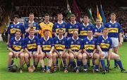 6 May 2001; The Tipperary team before the Allianz National Hurling League Final match between Tipperary and Clare at the Gaelic Grounds in Limerick. Photo by Ray McManus/Sportsfile