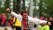 6 May 2001; Trevor Molloy of Bohemians celebrates scoring a goal during the eircom League Premier Division match between Kilkenny City and Bohemians at Buckely Park in Kilkenny. Photo by Matt Browne/Sportsfile