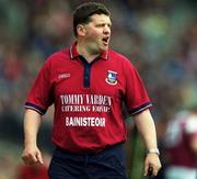 29 April 2001; Galway manager John O'Mahony during the Allianz GAA National Football League Division 1 Final match between Mayo and Galway at Croke Park in Dublin. Photo by Ray Lohan/Sportsfile