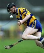 6 May 2001; Frank Lohan of Clare during the Allianz National Hurling League Final match between Tipperary and Clare at the Gaelic Grounds in Limerick. Photo by Ray McManus/Sportsfile