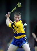 6 May 2001; Jamesie O'Connor of Clare during the Allianz National Hurling League Final match between Tipperary and Clare at the Gaelic Grounds in Limerick. Photo by Ray McManus/Sportsfile