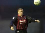 27 April 2001; Glen Crowe of Bohemians during the Eircom League Premier Division match between Bohemians and Finn Harps at Dalymount Park in Dublin. Photo by David Maher/Sportsfile