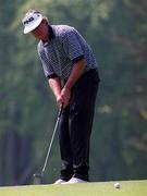 12 May 2001; Noel Ratcliffe of Australia putts on the 2nd green during the AIB Irish Seniors Open at Powerscourt Golf Club in Wicklow. Photo by Matt Browne/Sportsfile