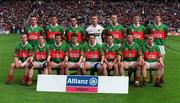 29 April 2001; The Mayo team before the Allianz GAA National Football League Division 1 Final match betweem Mayo and Galway at Croke Park in Dublin. Photo by Ray Lohan/Sportsfile