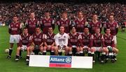 29 April 2001; The Galway team before the Allianz GAA National Football League Division 1 Final match betweem Mayo and Galway at Croke Park in Dublin. Photo by Ray Lohan/Sportsfile