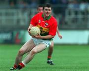 13 May 2001; Brian Farrell of Carlow during the Bank of Ireland Leinster Senior Football Championship First Round match between Carlow and Wicklow at St Conleth's Park in Newbridge, Kildare. Photo by Matt Browne/Sportsfile