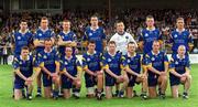 13 May 2001; The Wicklow team before the Bank of Ireland Leinster Senior Football Championship First Round match between Carlow and Wicklow at St Conleth's Park in Newbridge, Kildare. Photo by Matt Browne/Sportsfile