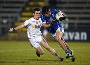 16 March 2016; Barry Fortune, Cavan, in action against Sean Fox, Tyrone. EirGrid Ulster GAA Football U21 Championship, Quarter-Final, Cavan v Tyrone, Kingspan Breffni Park, Cavan. Picture credit: Oliver McVeigh / SPORTSFILE