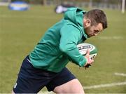 17 March 2016; Ireland's Cian Healy during squad training. Carton House, Maynooth, Co. Kildare. Picture credit: David Maher / SPORTSFILE
