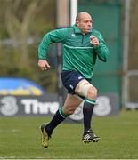 17 March 2016; Ireland's Rory Best, during squad training. Carton House, Maynooth, Co. Kildare. Picture credit: David Maher / SPORTSFILE