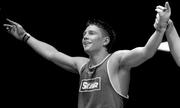 27 February 2010; Jason Quigley, Finn Valley, celebrates after his 75kg bout victory over Eamon O'Kane, Immaculata. National Mens Elite Championships Semi-Finals - Saturday, National Stadium, Dublin. Picture credit: Stephen McCarthy / SPORTSFILE