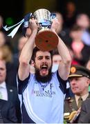 17 March 2016; Na Piarsaigh captain Cathal King lifts the Tommy Moore cup. AIB GAA Hurling All-Ireland Senior Club Championship Final, Na Piarsaigh, Limerick, v Ruairí Óg Cushendall, Antrim. Croke Park, Dublin. Picture credit: Ramsey Cardy / SPORTSFILE