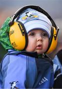 17 March 2016; Na Piarsaigh supporter seven month old Fionan Gormley celebrates after the game. AIB GAA Hurling All-Ireland Senior Club Championship Final, Na Piarsaigh, Limerick, v Ruairí Óg Cushendall, Antrim. Croke Park, Dublin. Picture credit: Ray McManus / SPORTSFILE