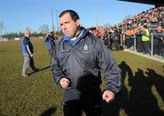 7 March 2010; Monaghan manager Seamus McEnaney after beating Tyrone. Allianz GAA Football National League, Division 1, Round 3, Monaghan v Tyrone, Inniskeen GAA Grounds, Inniskeen, Co. Monaghan. Picture credit: Brian Lawless / SPORTSFILE
