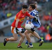 17 March 2016; Cian Costello, Castlebar Mitchels, in action against Darragh Nelson, Ballyboden St Endas.  AIB GAA Football All-Ireland Senior Club Championship Final, Ballyboden St Endas, Dublin, v Castlebar Mitchels, Mayo. Croke Park, Dublin. Picture credit: Ray McManus / SPORTSFILE