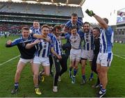 17 March 2016; Ballyboden St Endas players celebrate. AIB GAA Football All-Ireland Senior Club Championship Final, Ballyboden St Endas, Dublin, v Castlebar Mitchels, Mayo. Croke Park, Dublin. Picture credit: Ray McManus / SPORTSFILE