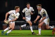 18 March 2016; Leinster players, from left, Cathal Marsh, Garry Ringrose and James Tracy. Guinness PRO12 Round 9 Refixture, Glasgow Warriors v Leinster. Scotstoun Stadium, Glasgow, Scotland. Picture credit: Stephen McCarthy / SPORTSFILE