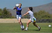 18 March 2016; Fiona McHale, Mayo, in action against Sarah Houlihan, Kerry, during a training session in the US Olympic Training Center, in Chula Vista, ahead of the TG4 Ladies Football All Star game. TG4 Ladies Football All-Star Tour, US Olympic Training Center, Chula Vista, California, USA. Picture credit: Brendan Moran / SPORTSFILE