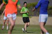 18 March 2016; Referee Maggie Farrelly, Cavan, during a training session in the US Olympic Training Center, in Chula Vista, ahead of the TG4 Ladies Football All Star game. TG4 Ladies Football All-Star Tour, US Olympic Training Center, Chula Vista, California, USA. Picture credit: Brendan Moran / SPORTSFILE
