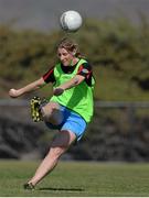18 March 2016; Cora Staunton, Mayo, in action during a training session in the US Olympic Training Center, in Chula Vista, ahead of the TG4 Ladies Football All Star game. TG4 Ladies Football All-Star Tour, US Olympic Training Center, Chula Vista, California, USA. Picture credit: Brendan Moran / SPORTSFILE