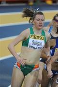 12 March 2010; Ireland's Roseanne Galligan on her way to finishing in 7th place in the Women's 1500m Heats at the 13th IAAF World Indoor Athletics Championships, Doha, Qatar. Picture credit: Pat Murphy / SPORTSFILE