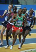 12 March 2010; Tariku Bekele, Ethiopia, leads the field during the Men's 3000m heats at the 13th IAAF World Indoor Athletics Championships, Doha, Qatar. Picture credit: Pat Murphy / SPORTSFILE