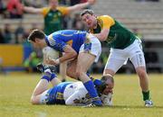 14 March 2010; Robbie Costigan and goalkeeper Paul Fitzgerald, Tipperary, in action against Cian Ward, Meath. Allianz GAA Football National League, Division 2, Round 4, Tipperary v Meath, Semple Stadium, Thurles, Co. Tipperary. Picture credit: Brian Lawless / SPORTSFILE